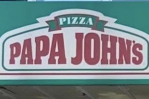 calories in papa john's pizza