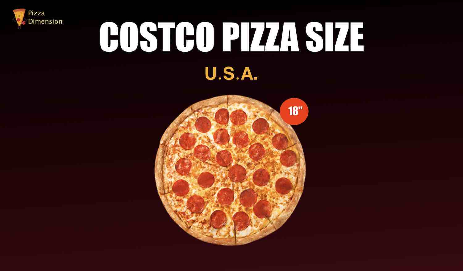 Pizza Sizes and Crusts Comparisons of Big Chain Pizza